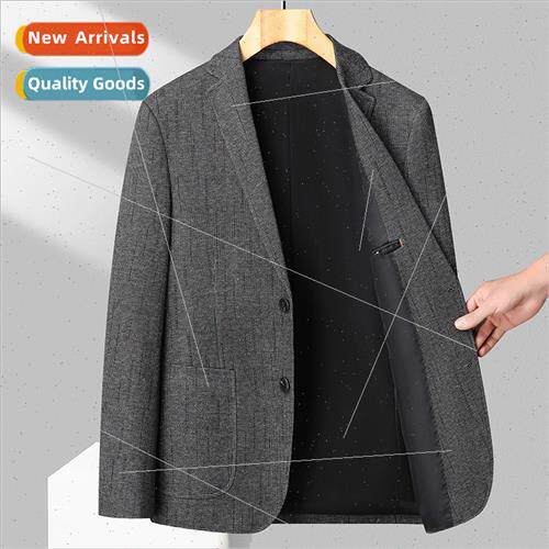 Su jacket men spring fall  2023 new mal wear middle-aged eld