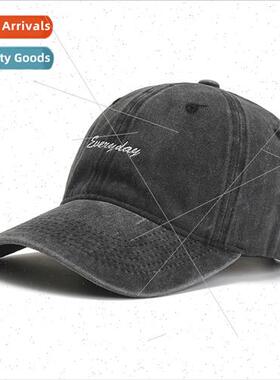 Washed cowboy do old baseball cap men  soft top retro hundre