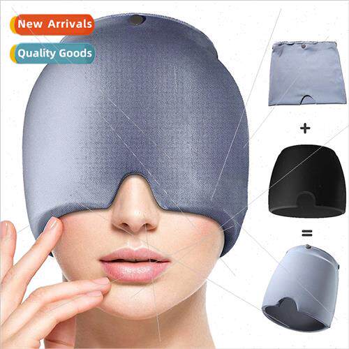 Cold pack headgear Gel headgear Ice headgear headache Solid - 实物图