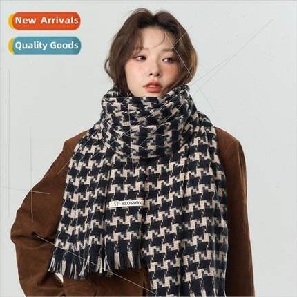 new atmosphere plaid scarf warm scarf hundred wh winter thou
