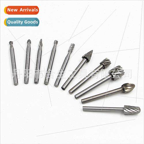 10 sets high-speed steel rotary file woodworking handmade DI