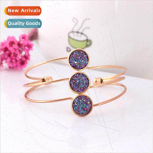 Korea popular hand jewelry lady multi-layer crystal cluster