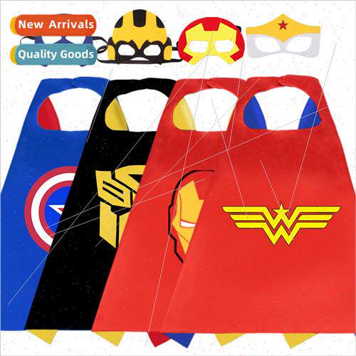 Hero cape children anime Man Steel Superman Captain America