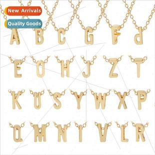 letter necklace alloy fashion niche new ins Europe female