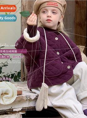 Childrens cotton clothing Korean  of the winter new girls re
