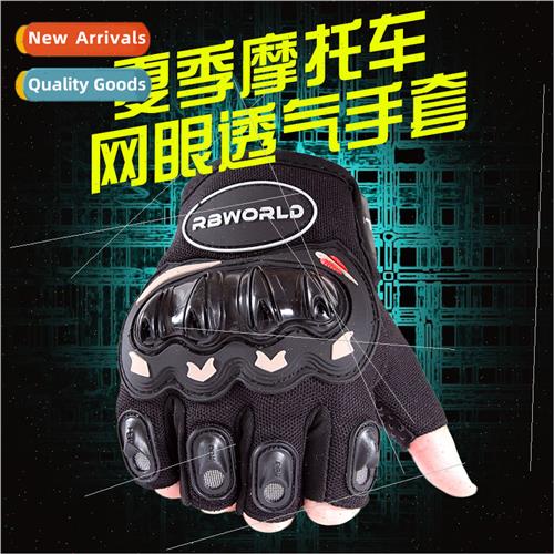 Anti-fall crash anti-slip motocross gloves men summer rider