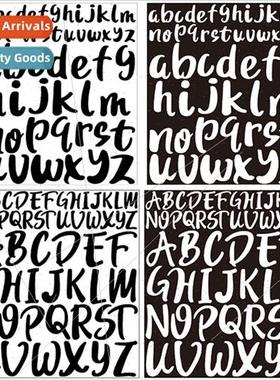 10x diy vinyl letters waterproof mailbox address number door