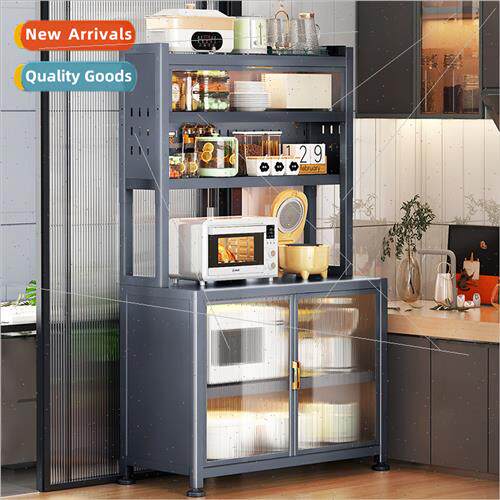Kchen shelves floor door cabinet lift sideboard storage rack