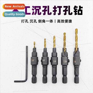 shank drill woodworking countersinking woo special Hexagonal