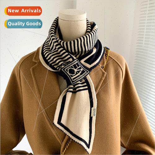 2021 new Korean knted wool double-sided two-color classic st