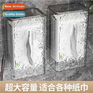 Glacier pattern paper towel box wall hanging household livin