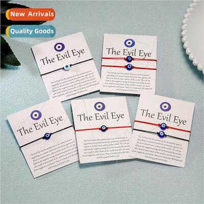 Turkish Devil Eye Bracelet Blue Eye Bracelet Eye Braided Bra