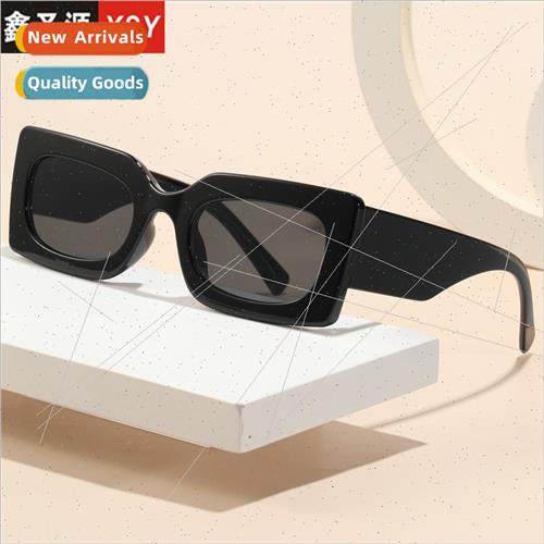 New square frame retro sunglasses candy color sunglasses fem