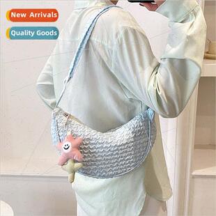 New Korean sweet cute nylon bag nd simple dumpling bag stude