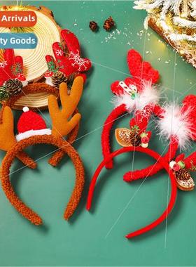 Christmas hair accessories hair bands female Mori headbcute
