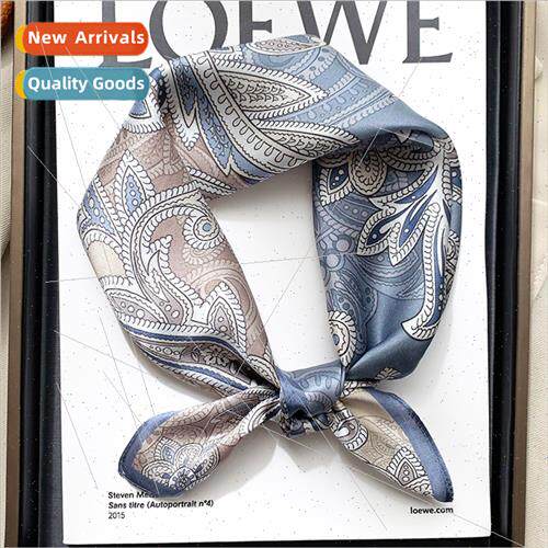 2022 new floral pattern mulberry silk small silk scarf - pro