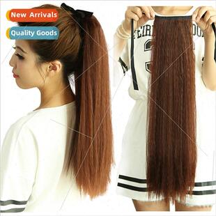 Wig female long hair fashion wool curly ponytail natural flu