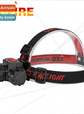 T6 headlamp COB rechargeable headwear lighting outdoor hikin