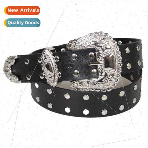 Belt women Europe casual wild ladies punk wide jeans belt me
