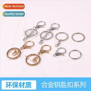 ring keychain handmade Lobster jewelry key DIY access buckle