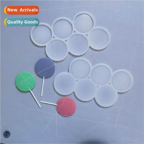 Drop Glue Lollipop Epoxy Mold DIY Chocolate Coral Cheese Lol