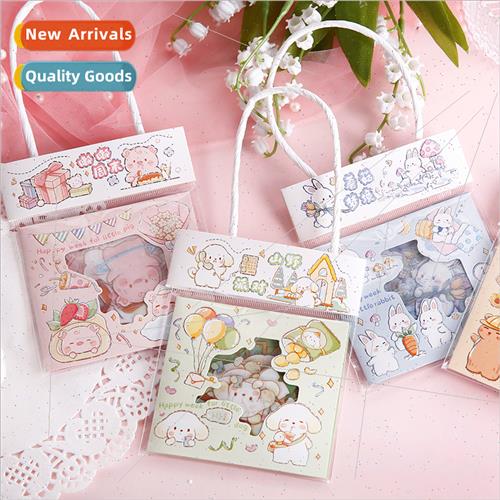 Sticker pack Wonderful town Cartoon cute handbook material d