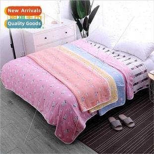 Newborn baby towel quilt cotton six-layer gauze soft absorbe