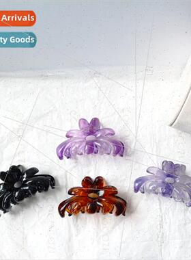new chrysanthemum grasp clip retro flowers simple hair grip