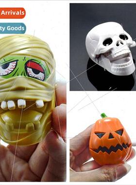 New children Halloween toys wind-up tricked skull pumpkin we