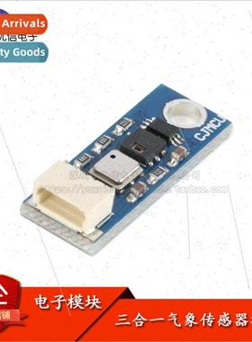 HTU21D+BMP180+BH1750FVI Temperature Humidy Barometric Pressu