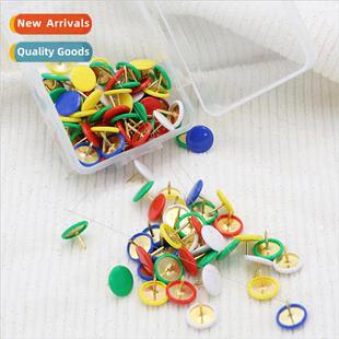 Color pins plastic covered pins nickel-plated gold pins offi