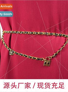 New metal skirt su waist chain retro fashion belt rope Spice