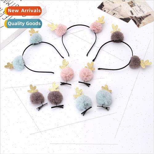 Japan Korea cartoon hair bands hair clips cute quirky cute a