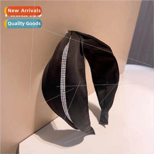 rhinestone wide cross high cranial top ageing hair clips hea