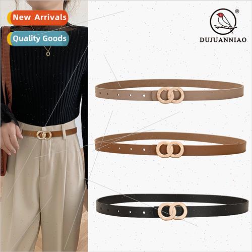 Ms. 8 buckle women belt jeans casual pants decorative pants