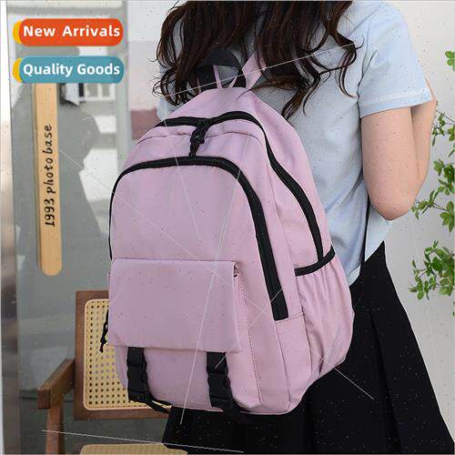 Large capacy backpack female shoulder bag 2023 fashion schoo