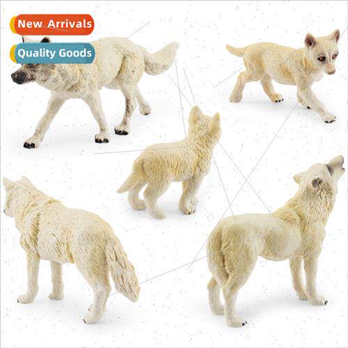 North America whe wolf animal model static growling wolf wal