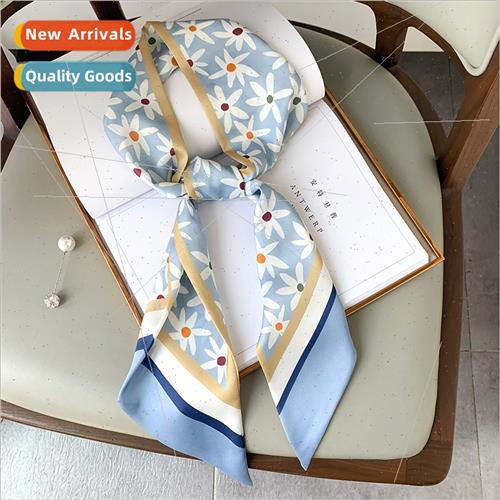 Korea temperament thin narrow long neckerchief female spring