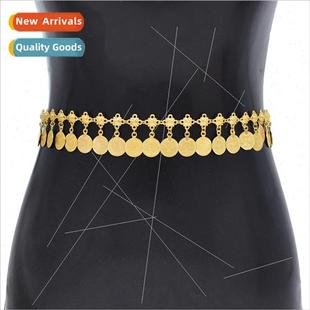 Tassel Long Coin 适用Wome Chain Jewelry Waist Bohemian