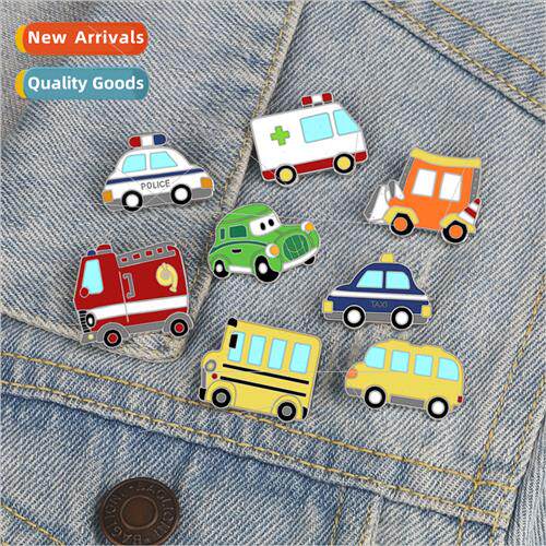 Japan Korea Harajuku mini creative car modeling badge cartoo