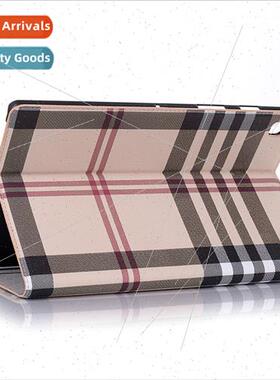 适用Samsung Tab A7 T500/T505 Tablet Leather Case Checkered T