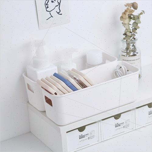 Household miscellaneous storage basket cosmetics snacks desk
