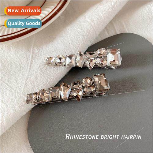 Korea rhinestone hairpin side bangs broken hairpin crystal s