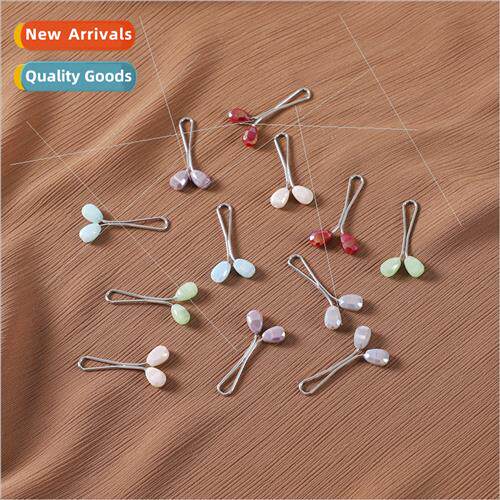 Accessories scarf U-shaped clip crystal ball water drop jewe