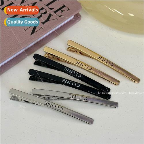 Slender alloy one word duckbill clip hair clip Spice Girls l