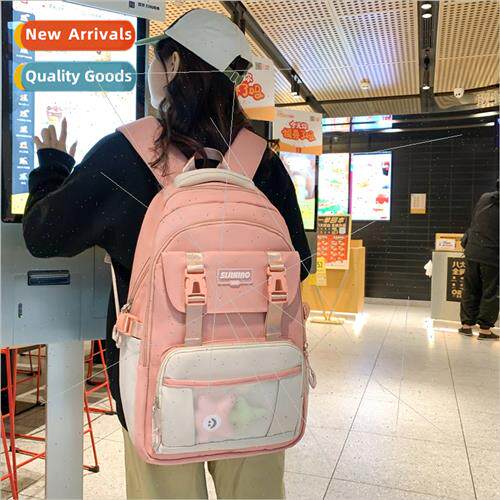 mple schoolbag new secondary school students fashion nd back