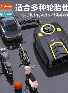Car inflatable pump small car portable home car tire dual-us