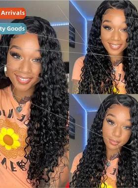 Europe Fashion Front Lace Lace 13*4 Wig Small Curly Wrap Aro