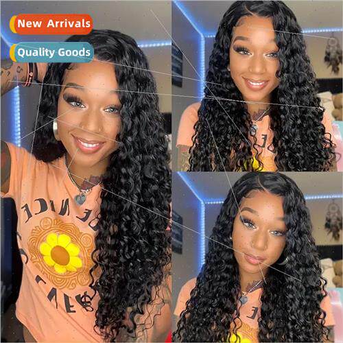 Europe Fashion Front Lace Lace 13*4 Wig Small Curly Wrap Aro