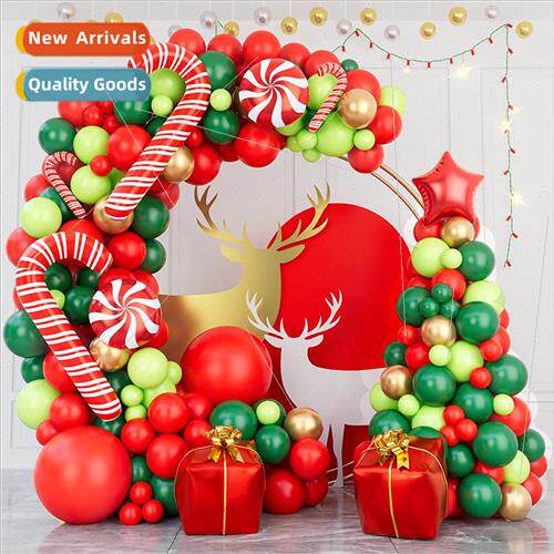 New Christmas Arch Balloon Chain Set DIY Christmas Tree Cand